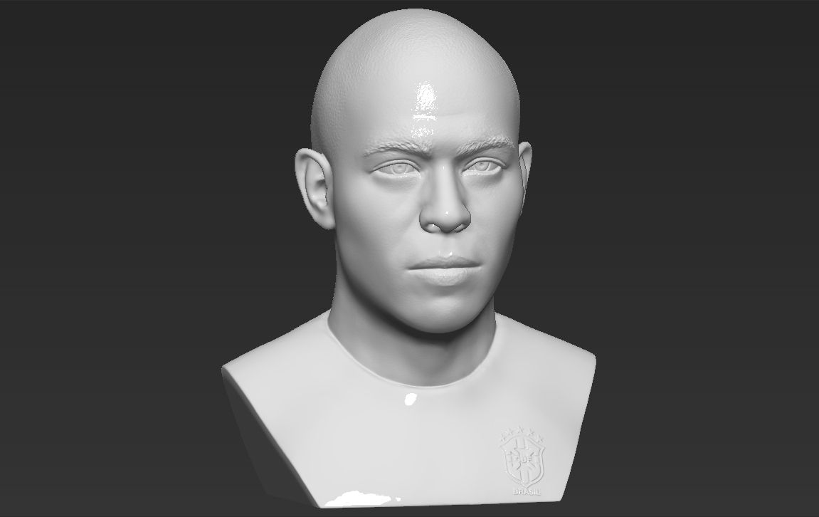 10.jpg 3D file Ronaldo Nazario Brazil bust 3D printing ready stl obj formats・3D printable model to download, PrintedReality