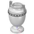 Amphore08-13.jpg amphora greek cup vessel vase v08 for 3d print and cnc