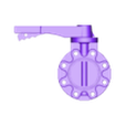 PVC butterfly valve with 4-inch nominal diameter.STL PVC Pipe Fittings ``Commercial Use``.