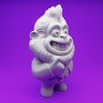 212.png Stylized Gorilla in Suit – 3D Printable Cartoon Figurine