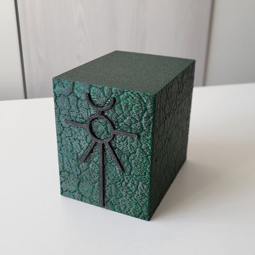 Magic deck box Necron STL File for 3D printingCults