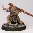Dwarven-Monk-Painted-DandD-Left.jpeg Dwarven Monk - 28mm Figure