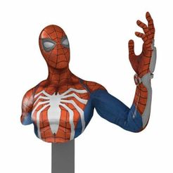 SPD_002.jpg Fichier OBJ gratuit BUSTE DE SPIDERMAN PS4・Objet imprimable en 3D à télécharger