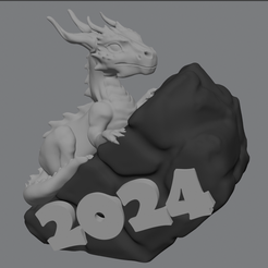 3D printing Lucky Charm 2024 • made with Snapmaker F350・Cults