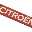 Citroen-V-Outline.png Keychain: Citroen V