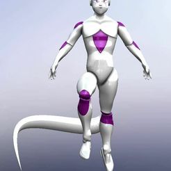 FREEZA-2.jpg Archivo STL freeza 3d mını fıgure・Plan de impresión en 3D para descargar