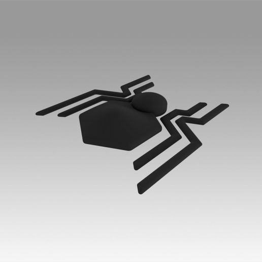 3.jpg Télécharger fichier OBJ Spiderman Homecoming Homecoming Chest Logo • Plan à imprimer en 3D, Dufe