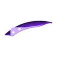 Court_Boue_Text_V4.stl Dualtron Mudguard