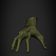 Hand_Wednesday_random5.png Wednesday Addams Family Hand for Cosplay 3D print model