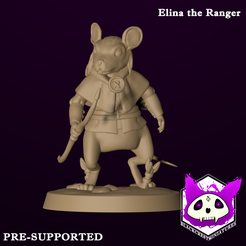 Elina-the-Ranger.png Fichier 3D Elina le Ranger・Idée pour impression 3D à télécharger