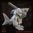 Wereshark.jpg WereShark Captain miniature