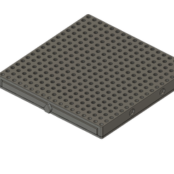 Crochet-Board.png STL file Crochet Blocking Board with Drawer・3D printable model to download