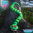 7-3.png Flexi Snake Fidget Toy STL