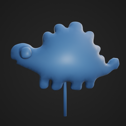 Stegosaurus_1.png Archivo STL Estegosaurio de dibujos animados・Modelo para descargar y imprimir en 3D