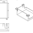 Caja-Cables.png BUTTON HOLDER AND CABLE BOX - 3D PRINTER BOX