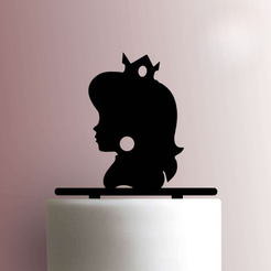 JB_Super-Mario-Peach-225-686-Cake-Topper.png Archivo STL TOPPER SUPER MARIO PRINCESS PEACH・Objeto para impresora 3D para descargar