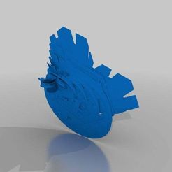RCS_Floral-growth__repaired_.jpg Free STL file Textural Exploration・3D print design to download