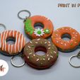 00.jpg 4 Donuts Keychains_PRINT IN PLACE