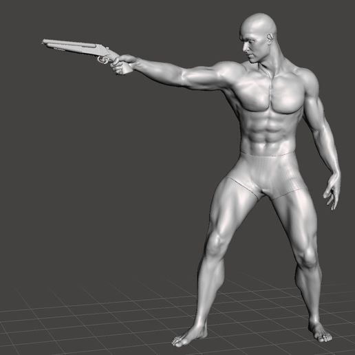 Sexy 3d printing 335 Preview 006.jpg GUN MAN