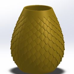 ImagFishvase.jpg Archivo STL Florero de triangulos・Objeto imprimible en 3D para descargar