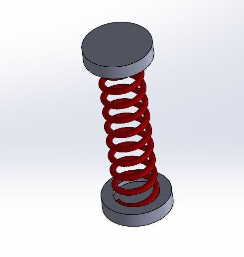 🚗 SPRING MECHANISM・ STL File for 3D printing・Cults