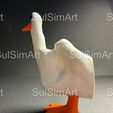 Capybara-38-1.jpg The Duck-You : original 3D Printed Figurine - Statue avec doigt du milieu