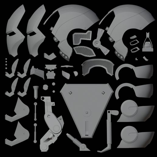 foam iron man helmet pattern MK 46 (Foam Template) - Iron Man Cosplay Armor - Iron Man Pepakura Iron Man Static Mk 3
