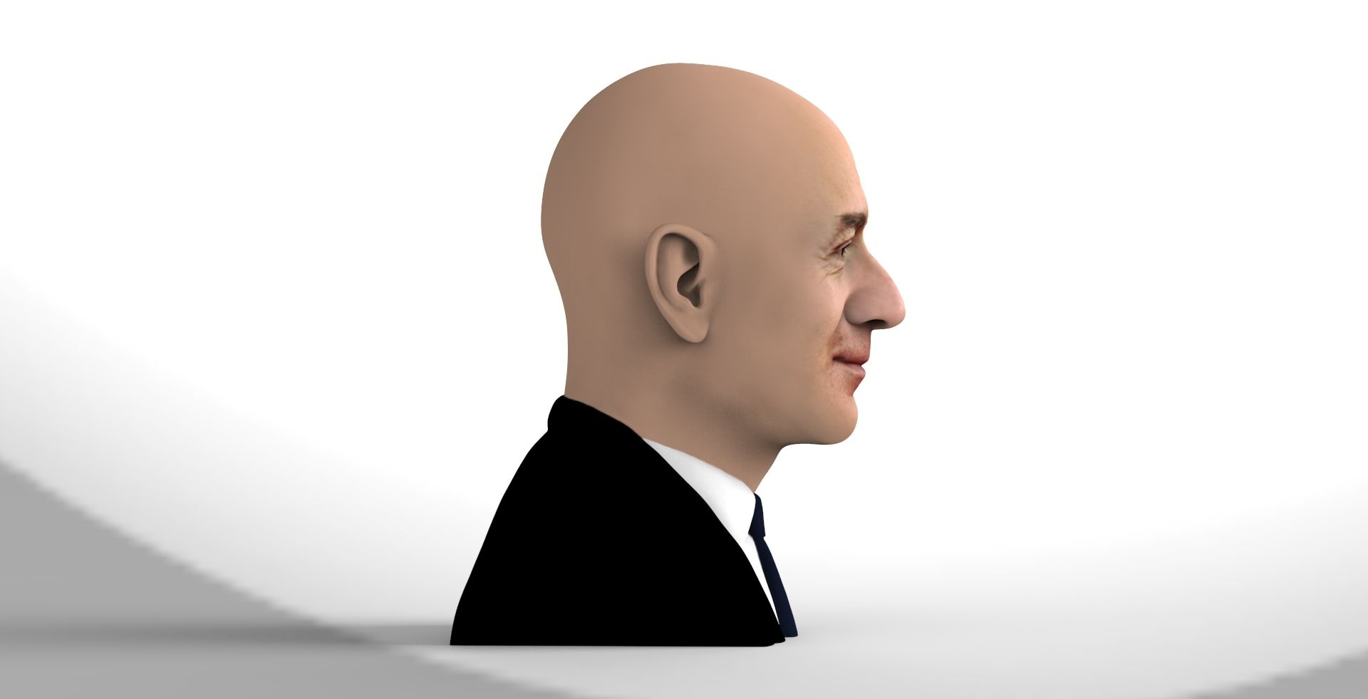untitled.1103.jpg Descargar archivo El busto de Jeff Bezos está listo para la impresión en 3D a todo color • Diseño para imprimir en 3D, PrintedReality