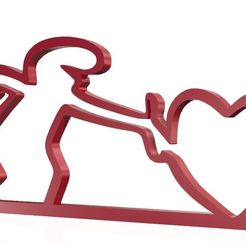 coeur.JPG Archivo STL gratuito El corazón de Linea・Objeto imprimible en 3D para descargar