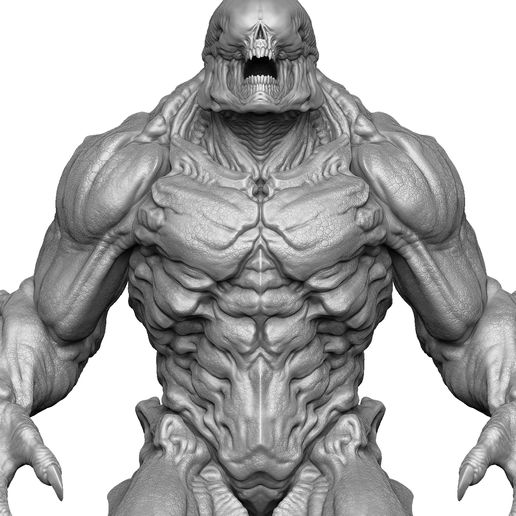 20.jpg Höllenritter DOOM für 3d-Druck STL