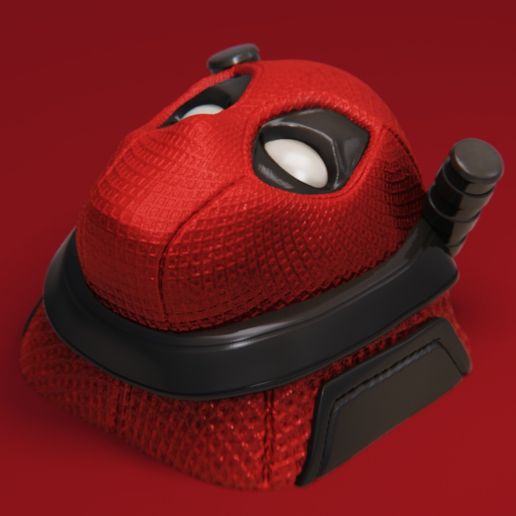 👾 Deadpool Artisan Keycap・ 3D File for 3D printing・Cults