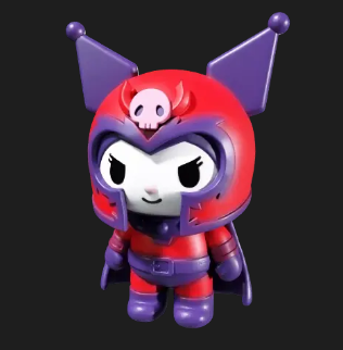 Kuromi x Magneto - Collectible Figure STL