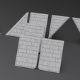 364a2ebd-7280-44ba-a530-9f5a803a462c.png DnD Terrain Cracked Rooftiles Textures (DnD Modular System)