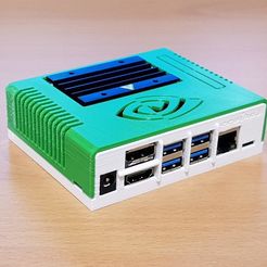 7900e70d9239efad0333bfee845a5e74_display_large.jpg Archivo STL gratuito Estuche Jetson Nano・Design para impresora 3D para descargar