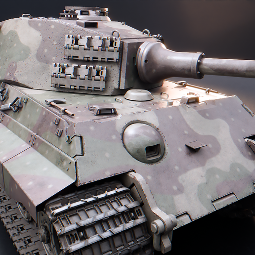 Minicar 1/35 PANZERKAMPFWAGEN VI TIGER II Schwiere