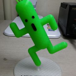20151110_170629.jpg Бесплатный STL файл Final Fantasy XIV - mini tender (mini cactus)・Дизайн 3D-принтера для скачивания