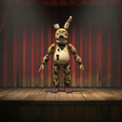 sirve-2.png FIVE NIGTHS AT FREDDY'S SPRINGTRAP ARTICULATED FIGURE