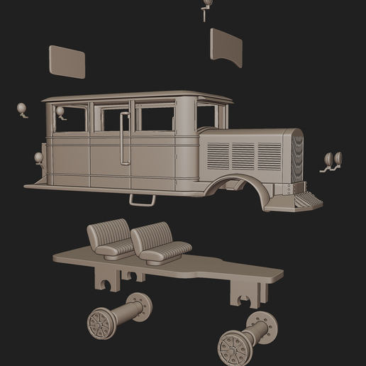 8.png BUDA 619 RAIL MODÈLE D'IMPRESSION 3D