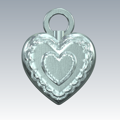Heart-3.png Christmas Tree Ornament, Decoration Heart