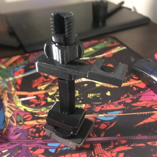 Universal Phone Tripod Mount With Hotshoe 3D model