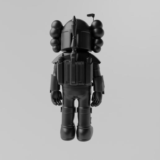 🫡 Kaws Mandalorian x Stormtrooper x Darth Vader・ STL File