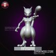 Mewtwo_Pokemon_3D_Print_Model_STL_File_03.jpg Mewtwo Statue Pokemon - Premium STL Files