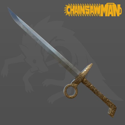 👼 Angel Devil Sword from chainsaw man for cosplay 3d model・ OBJ
