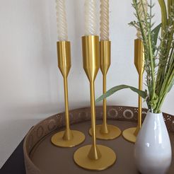 PXL_20230212_165543255.jpg STL file Candlestick Holder・3D printer model to download