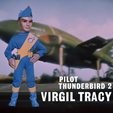 virgil-card.png Thunderbirds Legacy Collection: 3D Head Sculptures of the Tracy Family and Allies