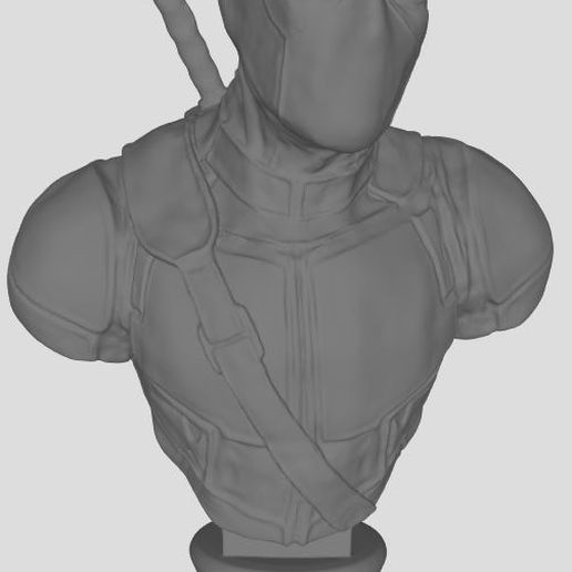 deadpool bust 3D model