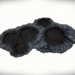 Blast-Crater-Multi-Crater-D-Ash-Angle-2-Vignette.jpg Fichier STL Multi Cratère D・Modèle à imprimer en 3D à télécharger