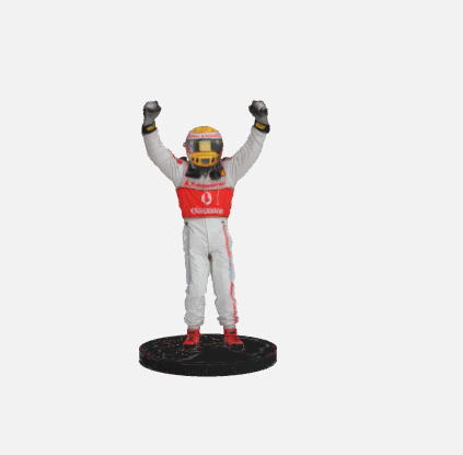 🚗 Lewis Hamilton Collectible Figure・ 3D File for 3D printing・Cults