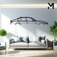 m340-2022.png Wall Silhouette: BMW Set