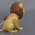 Colored_Side.png Cartoon Lion
